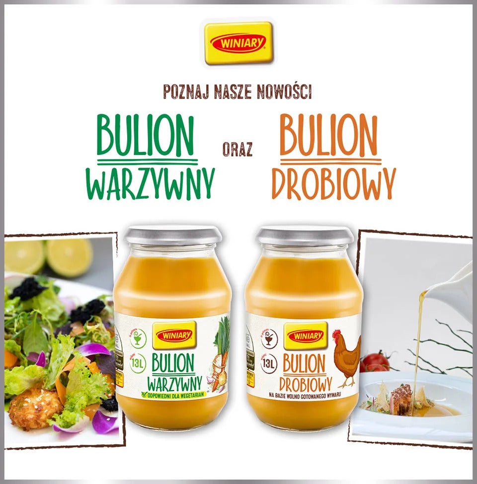 WINIARY BULION WARZYWNY oraz WINIARY BULION DROBIOWY