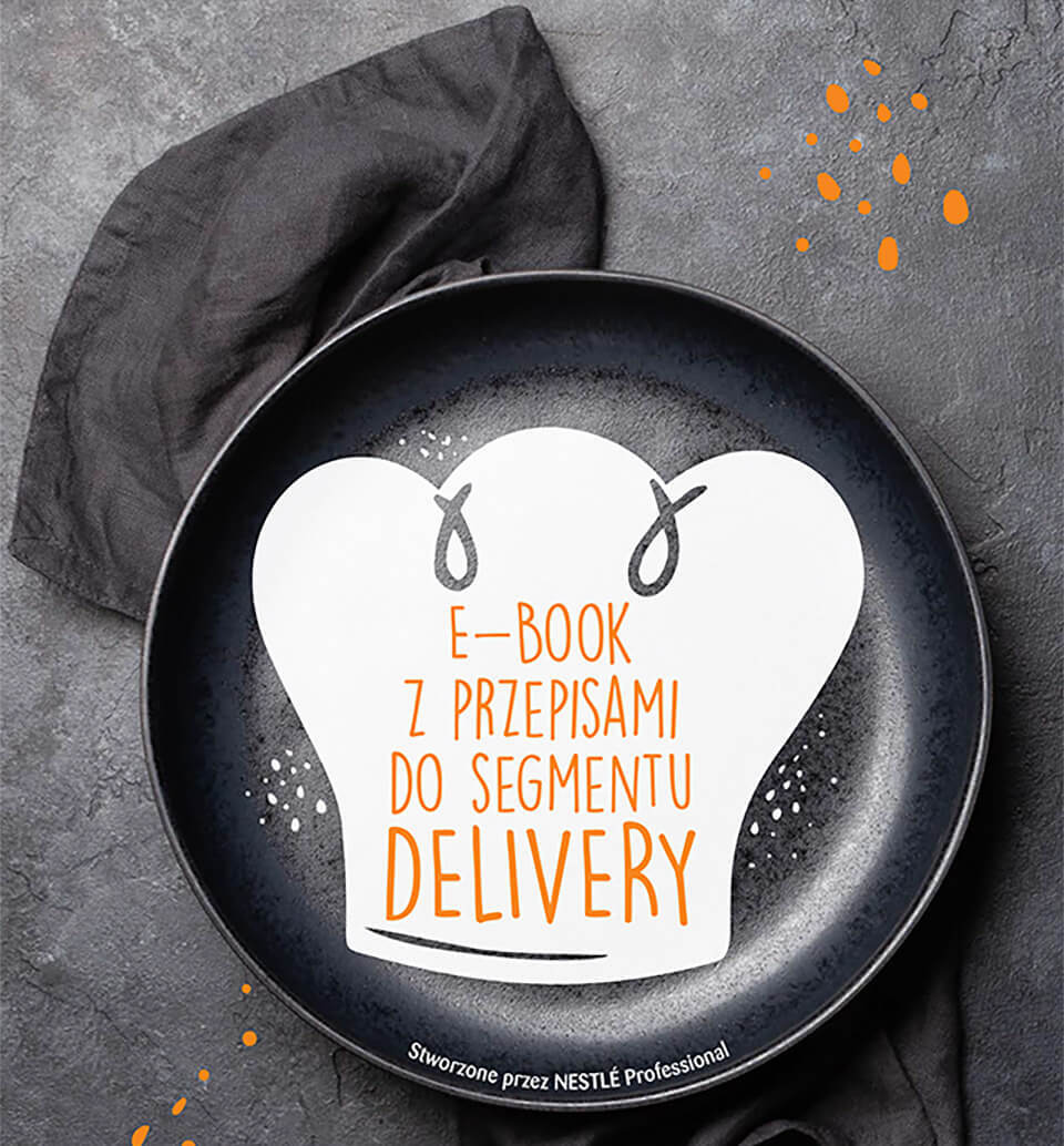 E-book z przepisami dla segmentu Delivery top