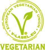 Ikona symbolizująca kuchnię wegetariańską lub opcje.