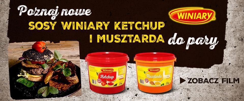 WINIARY Ketchup i Musztarda do pary