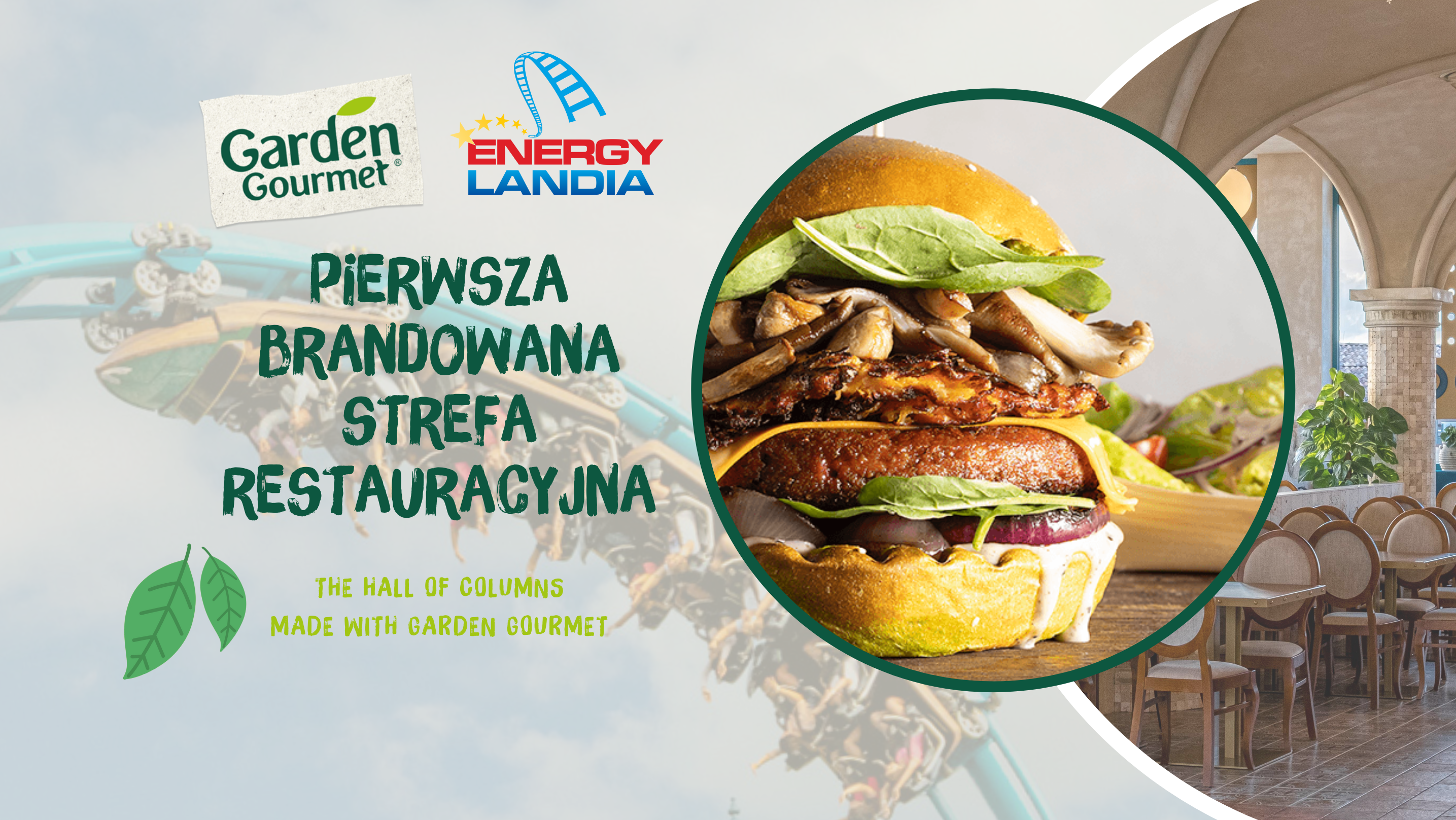 Pierwsza w Polsce strefa restauracyjna pod szyldem Garden Gourmet