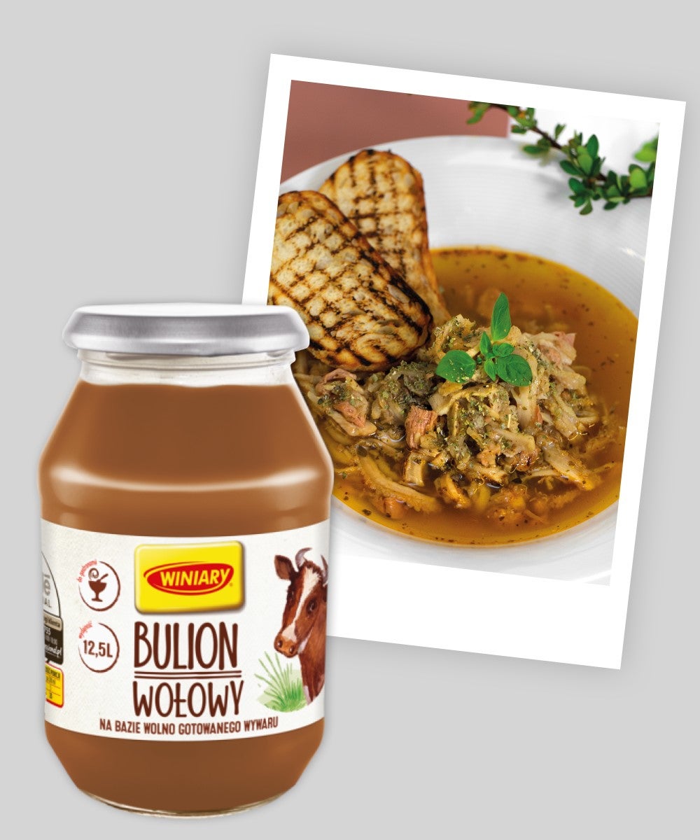 Buliony w płynie wołowy