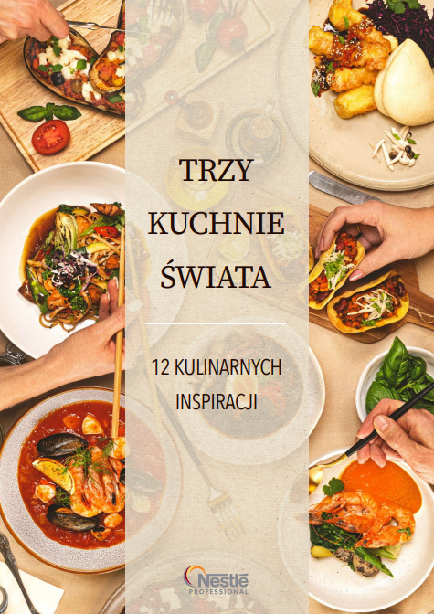 Okładka katalogu trzy kuchnie świata