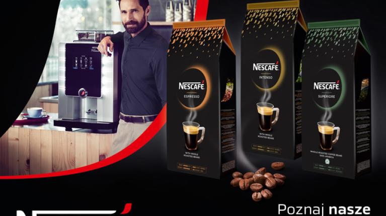 Poznaj linię produktów NESCAFÉ – kawy ziarniste INTENSO