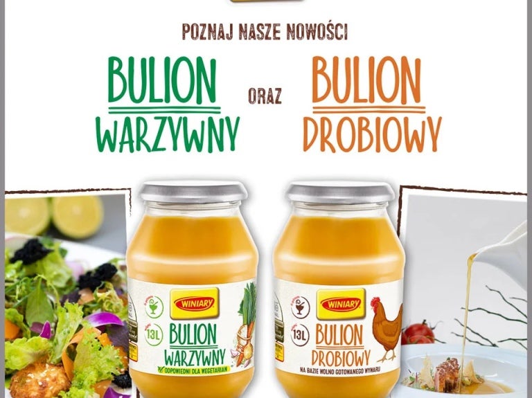 WINIARY BULION WARZYWNY oraz WINIARY BULION DROBIOWY