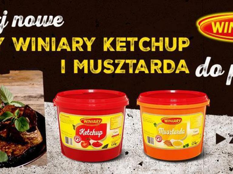 WINIARY Ketchup i Musztarda do pary