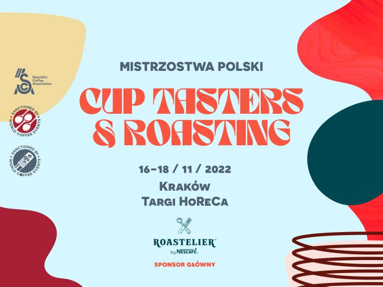 plakat wydarzenia cup tasters roasting