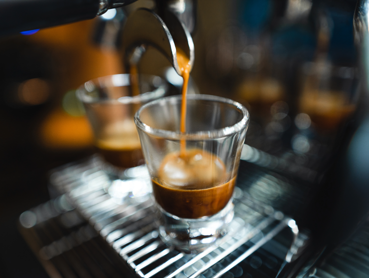 Espresso BONKA w szklance