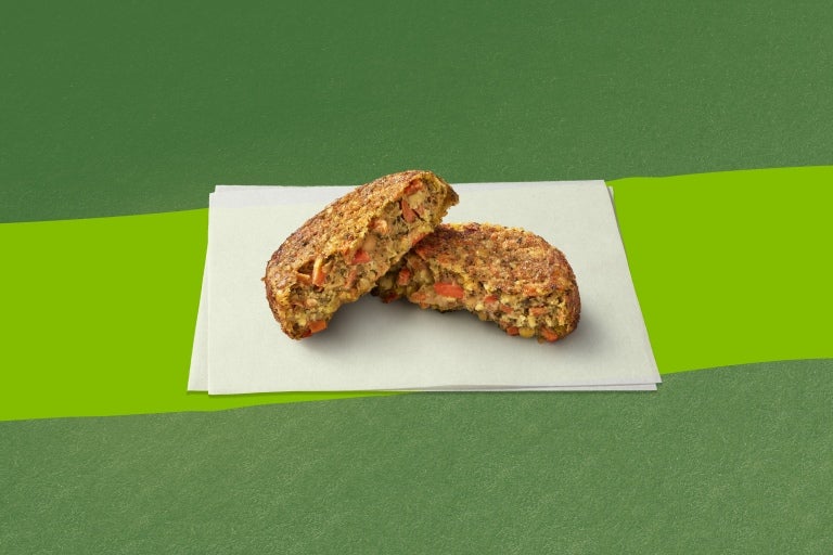 Red Lentil Burger.