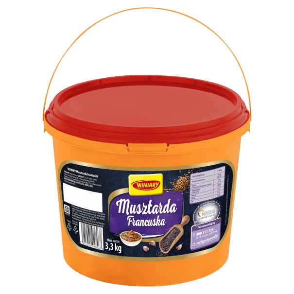 WINIARY Musztarda francuska 3,3kg