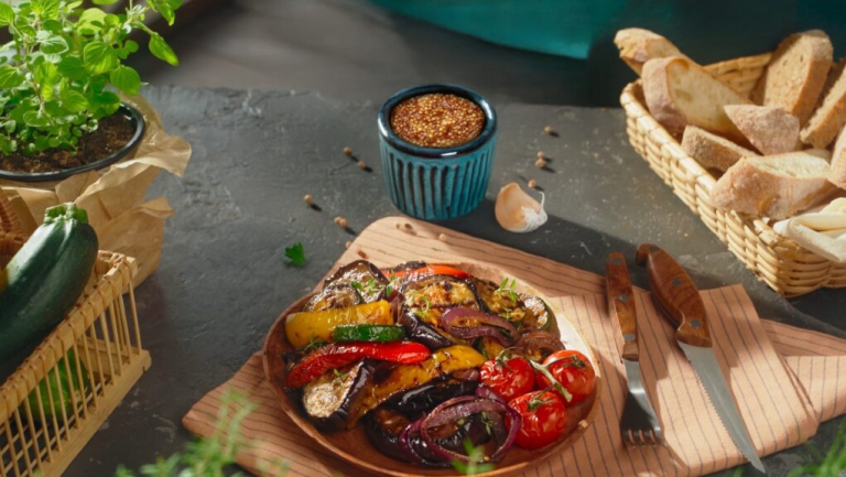 Danie z musztardą francuską