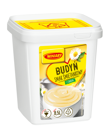 Packshot Budyń Śmietankowy 1,02 kg