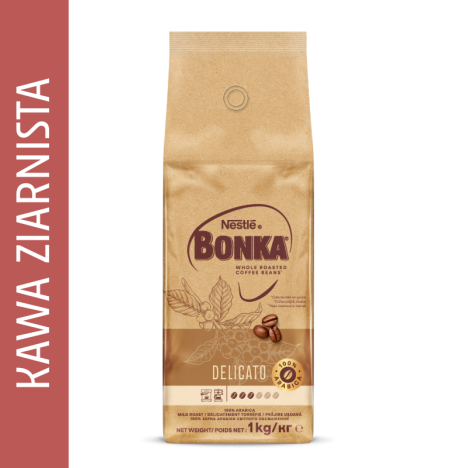 Kawa ziarnista BONKA Delicato