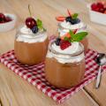 charlotte mousse au chocolat framboise