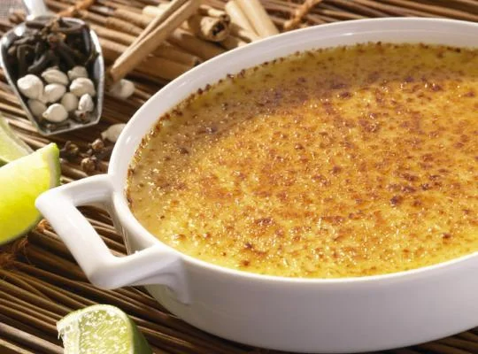 Crème Brûlée z palonym cukrem