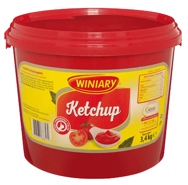 WINIARY Ketchup Łagodny 3400