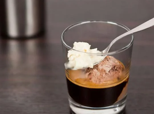 Affogato Con Panna