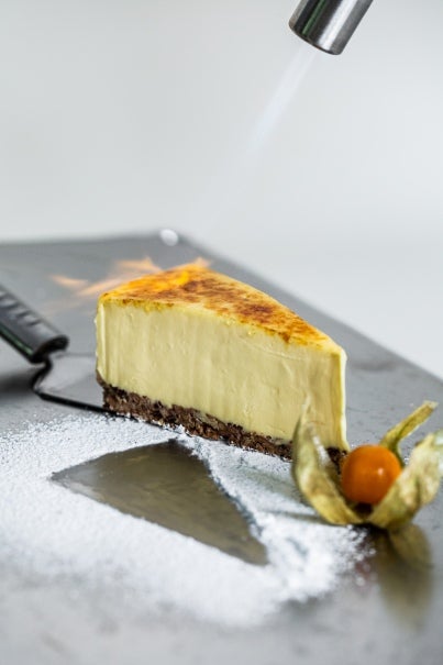 Sernik z nutą Crème brûlée