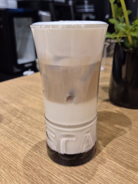 Truskawkowe latte