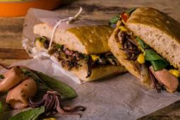 Panini z grillowanymi