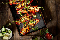 Fileciki zapiekane w papryce