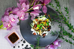 Wegetariański Chow Mein