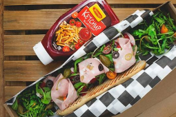 Zapiekanka z mortadelą