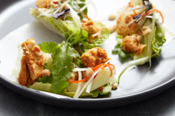 Wegańskie Fileciki w stylu Satay z ziołami Asia