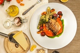 DORADA Z RISOTTO POMIDOROWYM