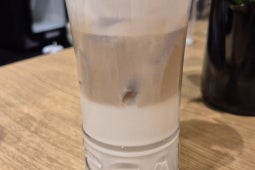 Truskawkowe latte
