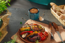 Grillowane warzywa w azjatyckiej marynacie