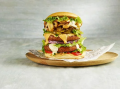 BURGER Z GRZYBAMI LEŚNYMI