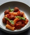 Rigatoni z Klopsikami