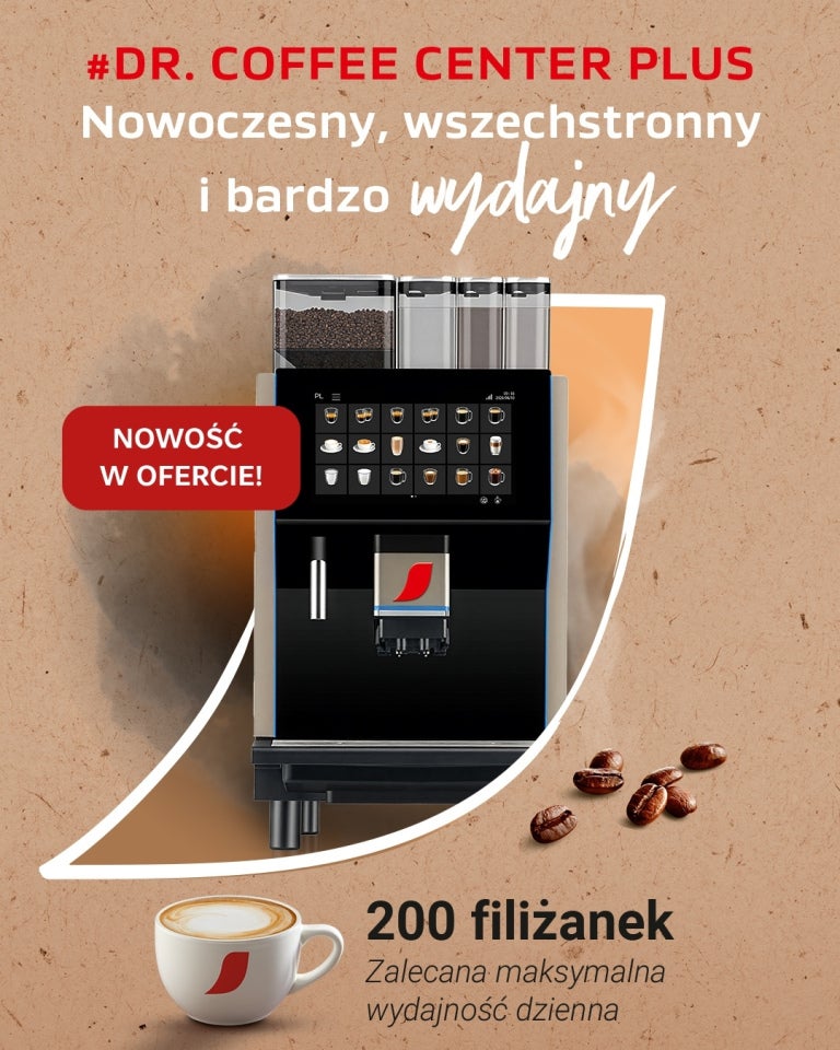 Dr Coffee Center Plus grafika